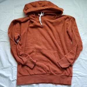 Topshop Sherpa Brown Hoodie